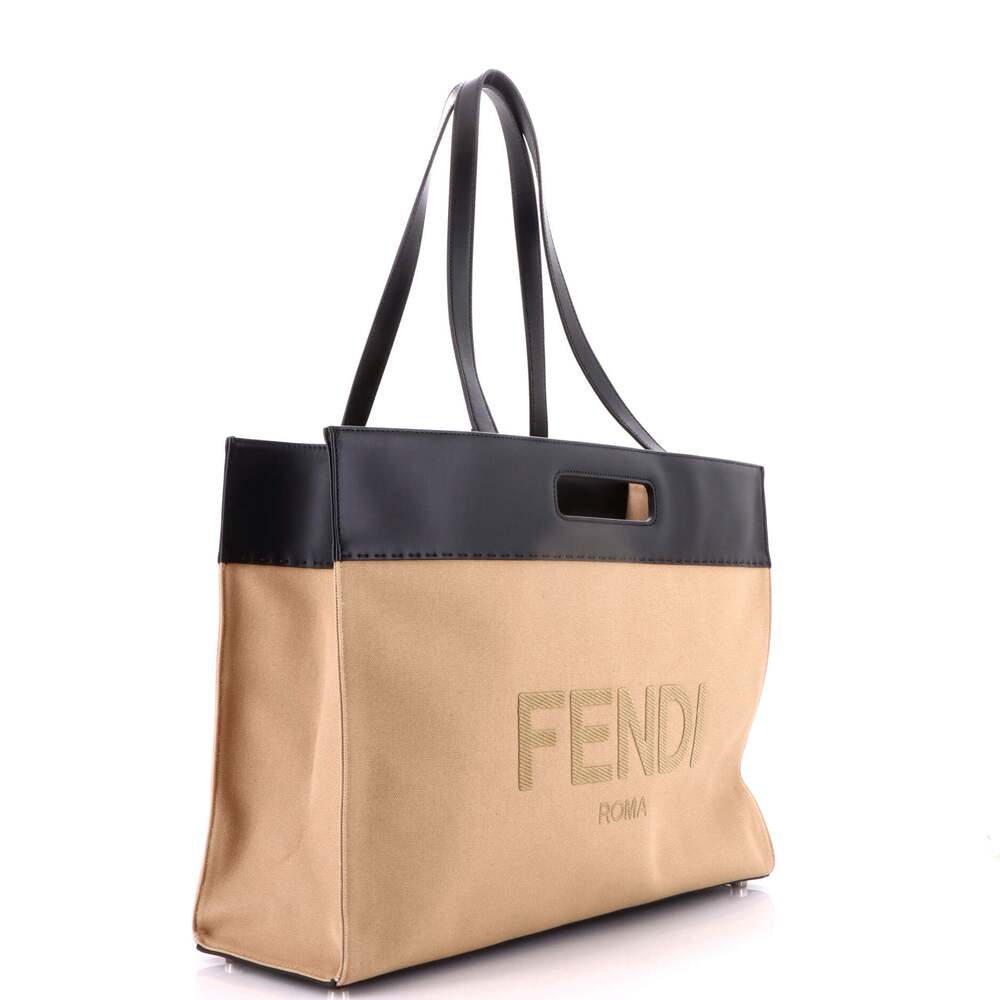 Fendi Cut Out Handle Shopper Tote #239594F11B - Picture 2 of 8